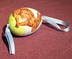 And you thought that was a chocolate egg...April fools!!