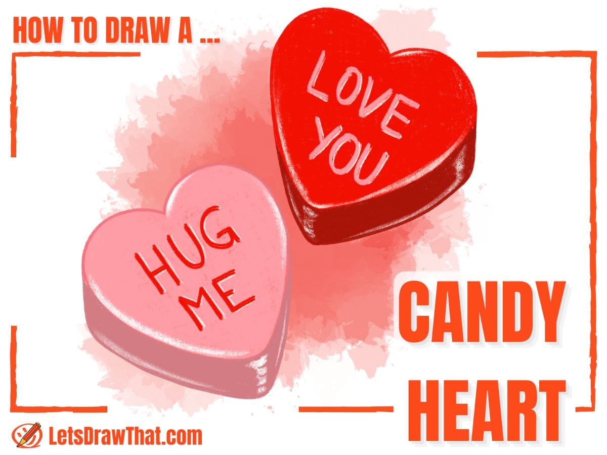 Candy Heart Drawing