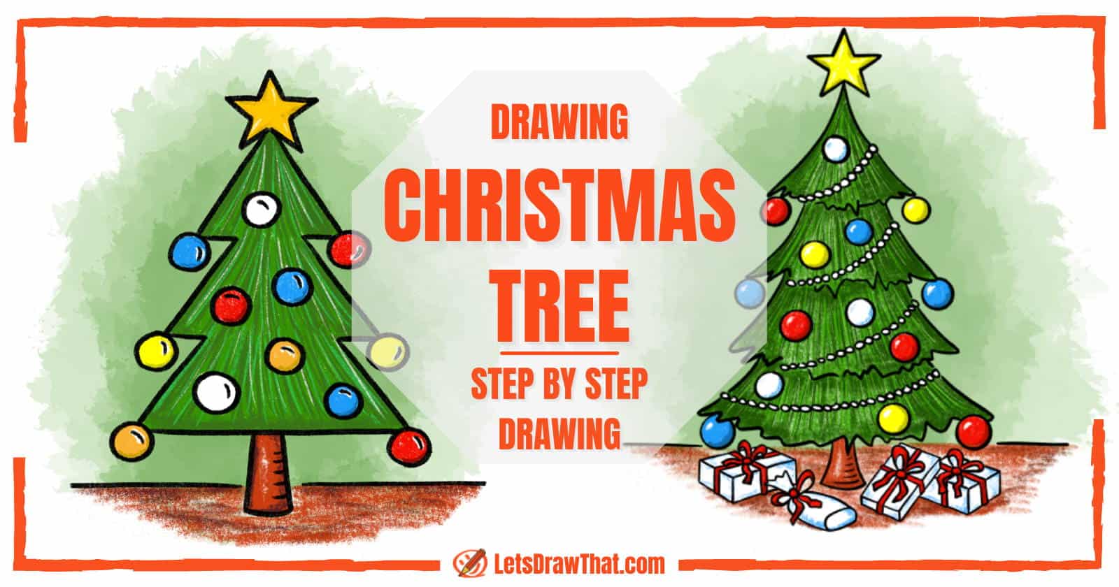 Christmas Tree Drawing: From Easy to Awesome!