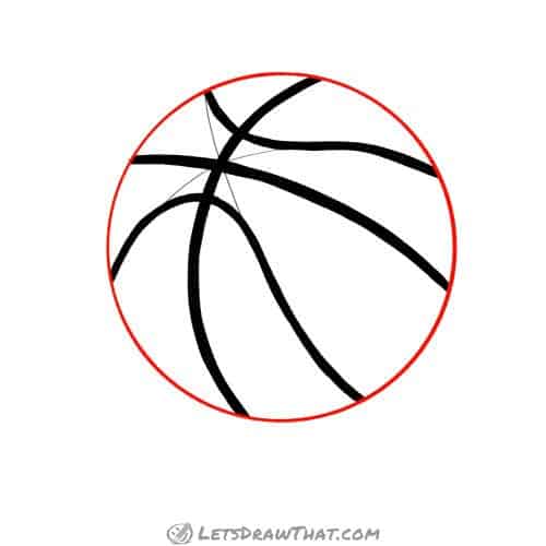 Drawing step: Draw the ball