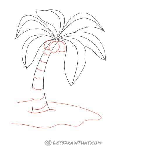 Drawing step: Add final details