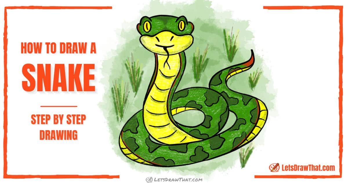 How to Draw a Snake in Ssseveral Sssimple Sssteps