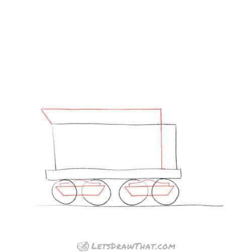 Drawing step: Improve the tender sketch