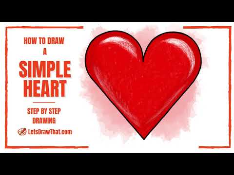 How to Draw a Simple Heart