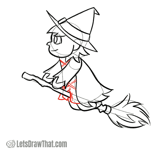 Drawing step: Add final details