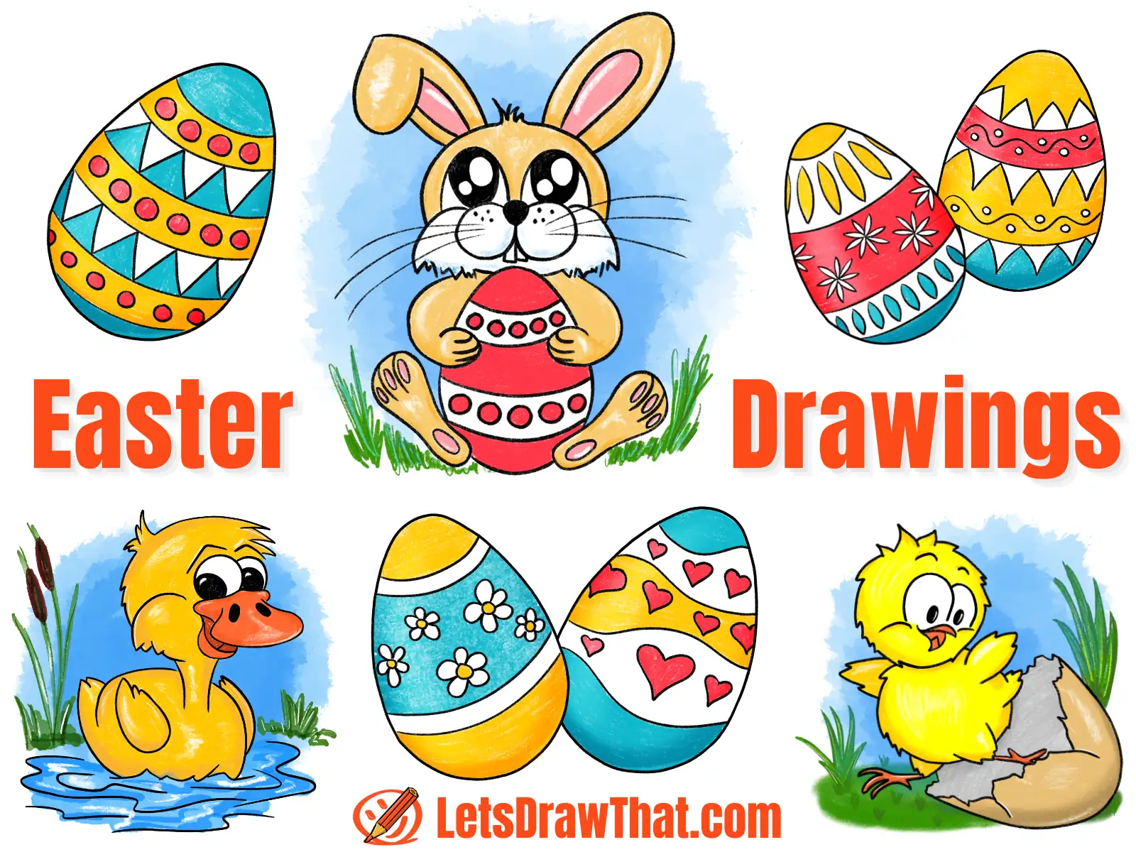 Easter drawings collection