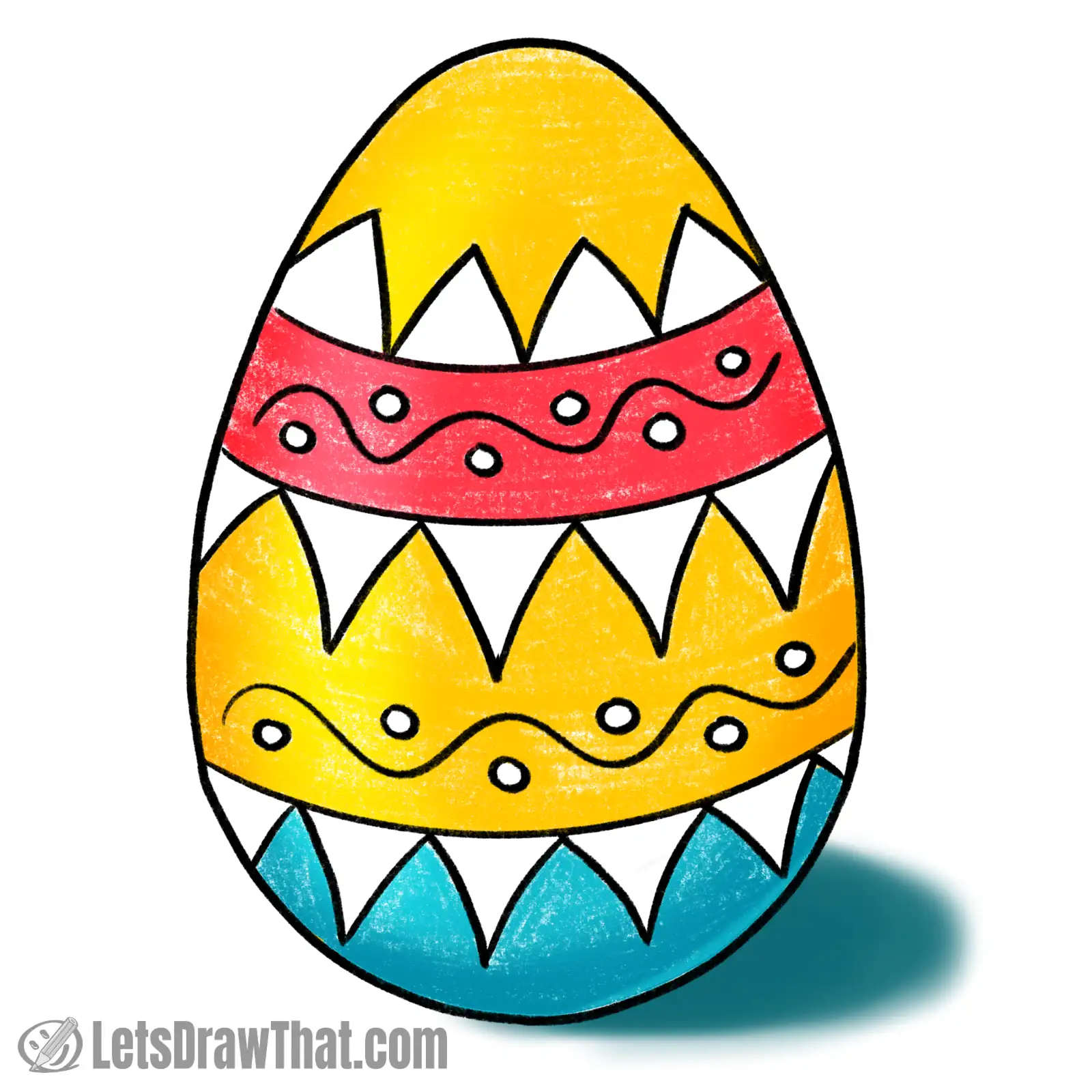 Drawing step: Color drawing