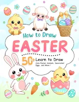 How to Draw Easter: Learn to Sketch Cute Easter Animals, Decorated Eggs, and More